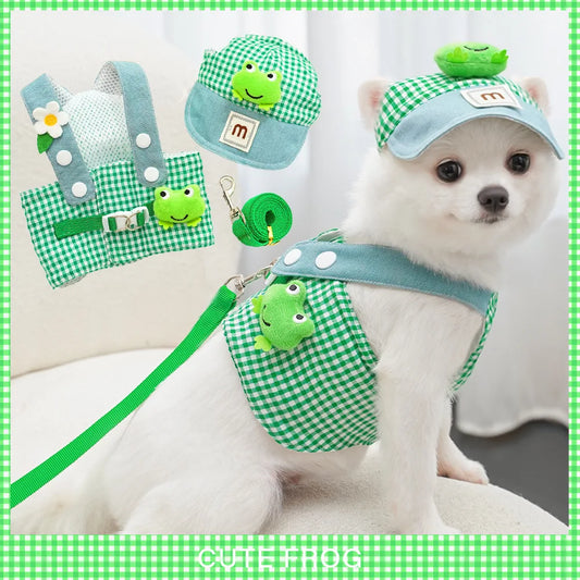 Cartoon Pet Harness Leash