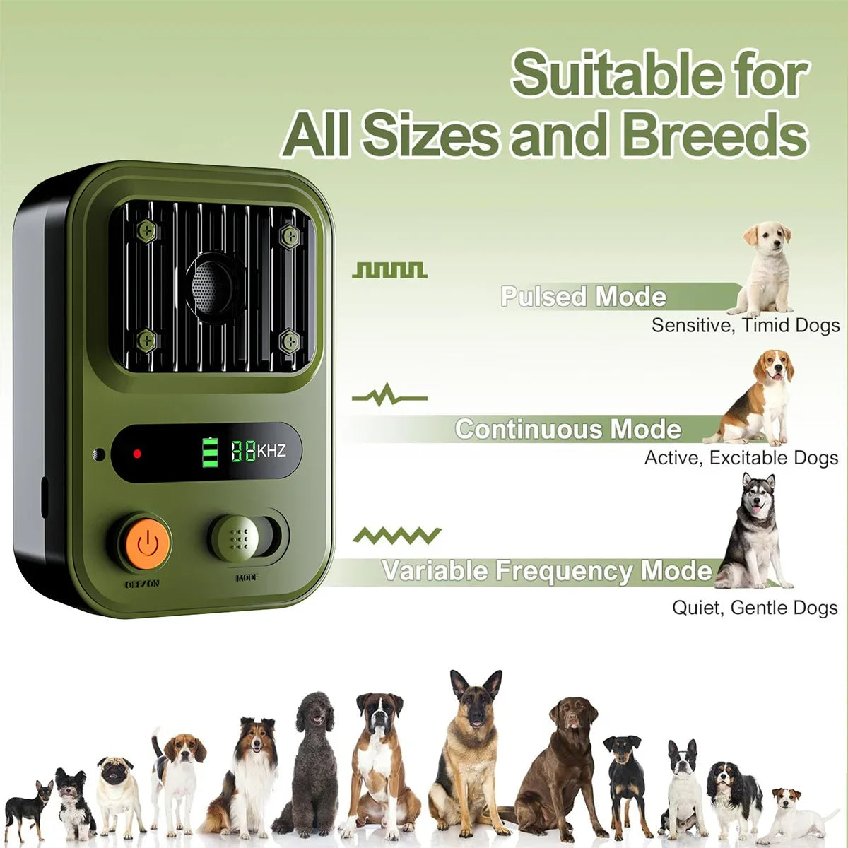3 Modes Anti Bark Device