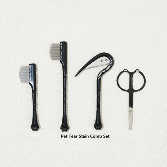 4pcs Pet Facial Cleaning Comb Set