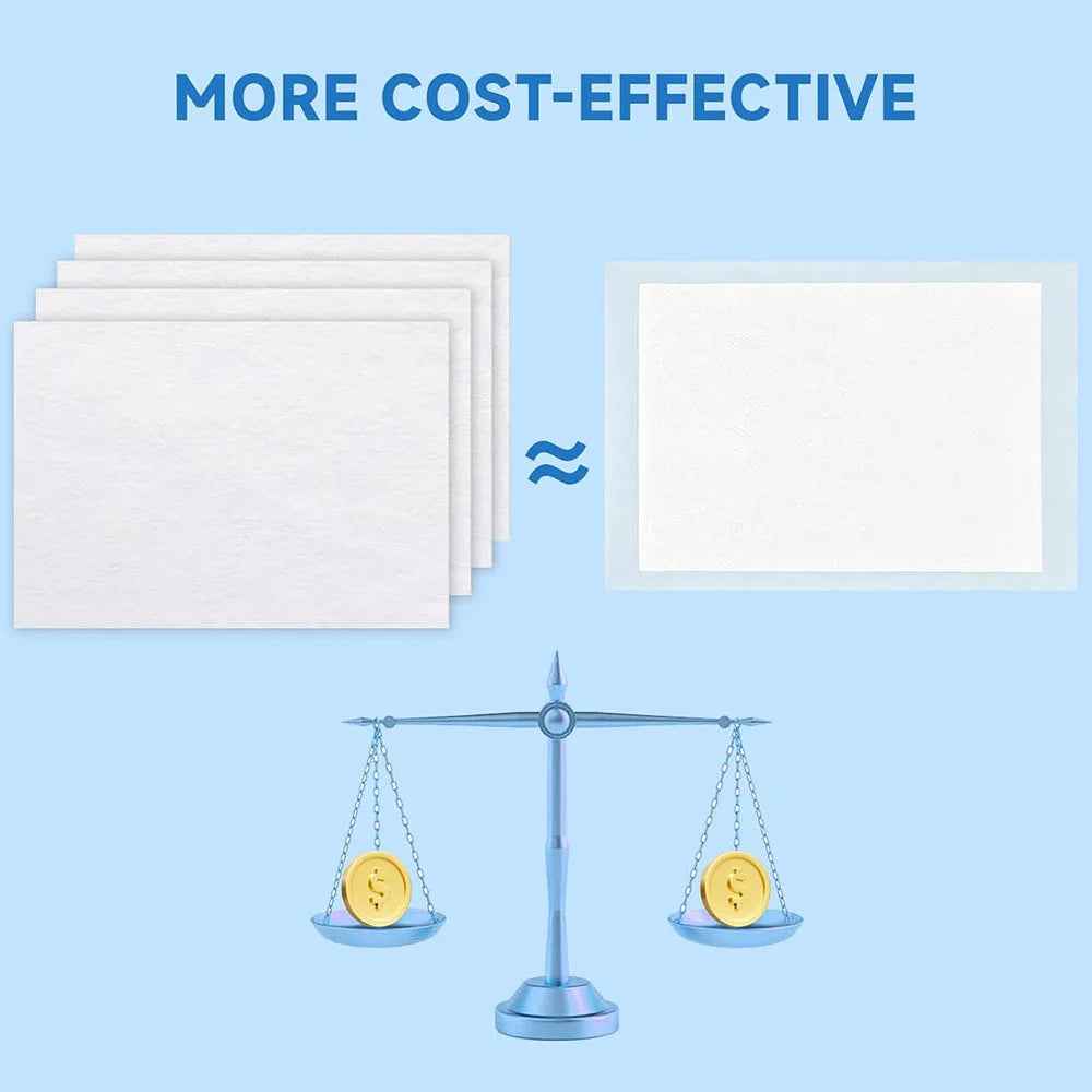 100PCS/Bag Dog Urine Absorbing Paper