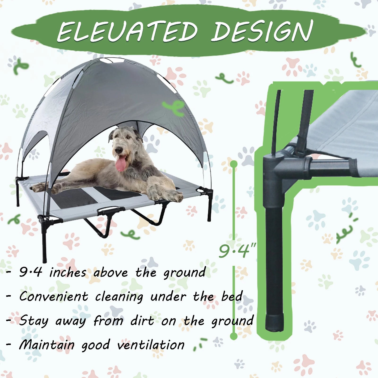 Dog Bed with Canopy
