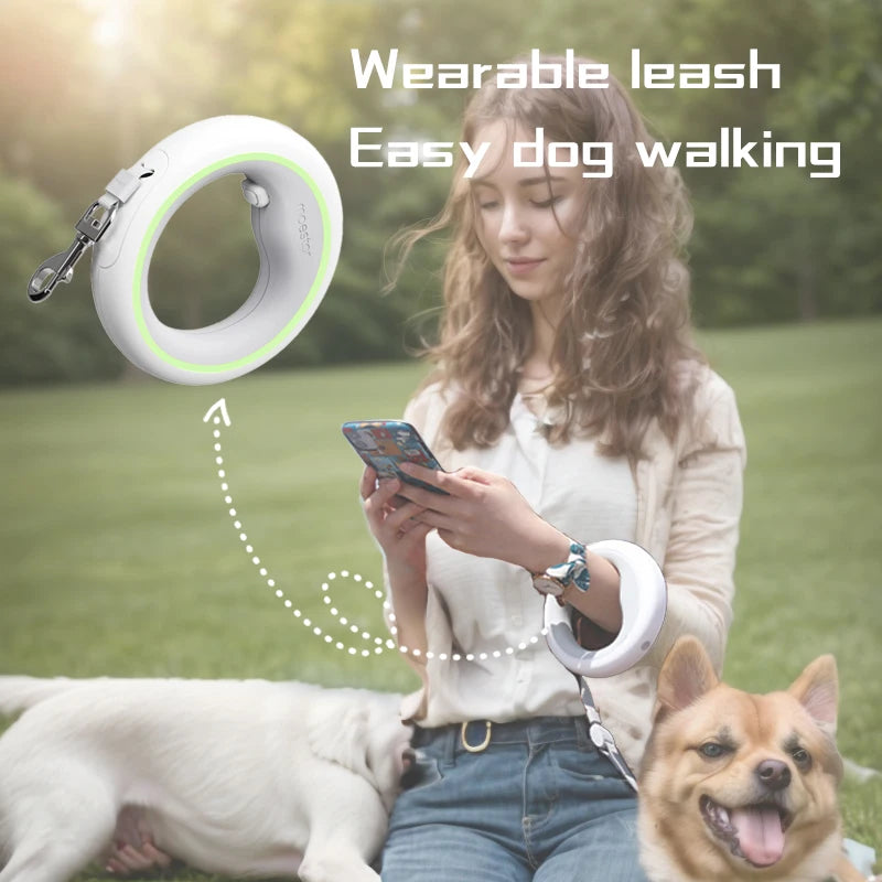 Retractable Leash for dog Puppies