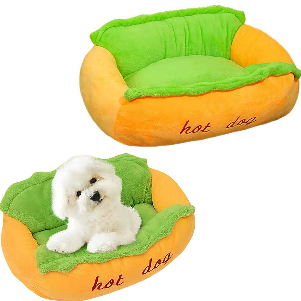 Hot Dog Bun Pet Bed
