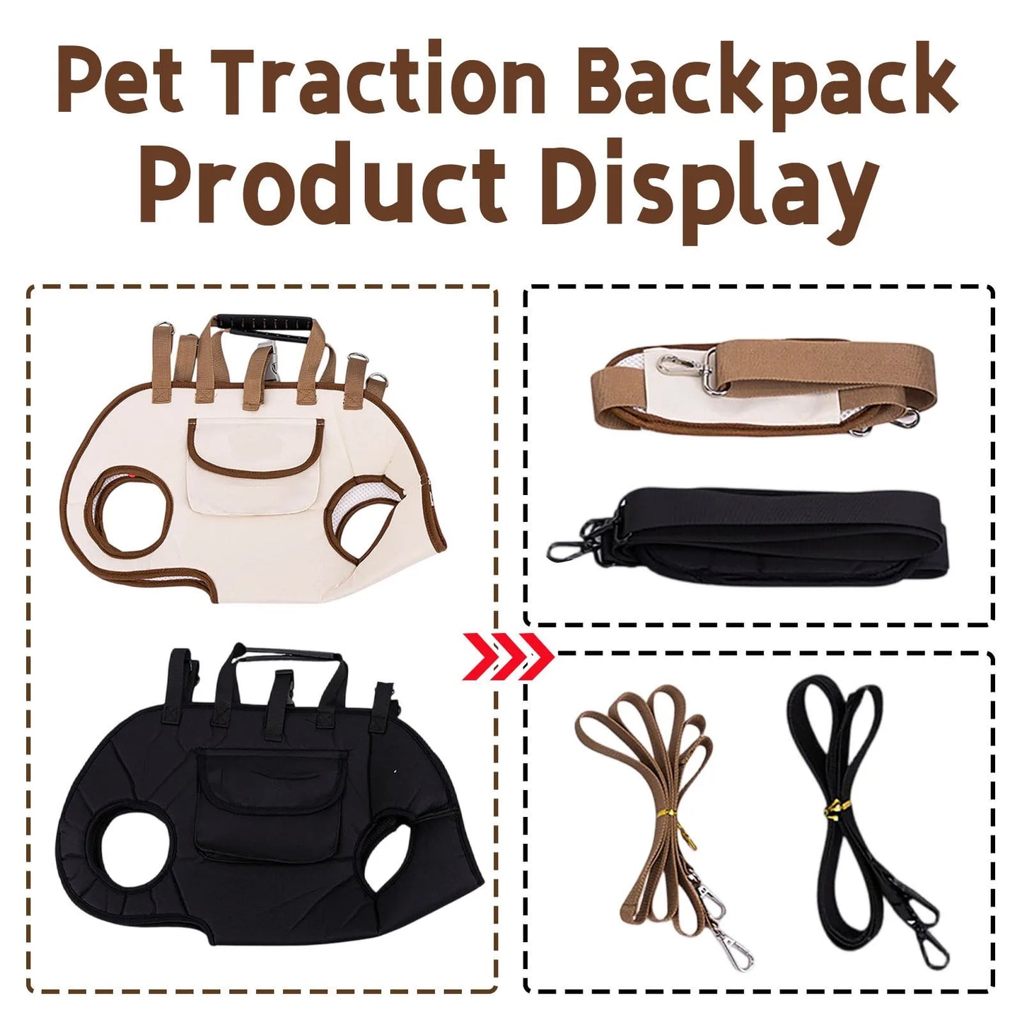 Portable Dog Bag Crossbody shoulder Bag