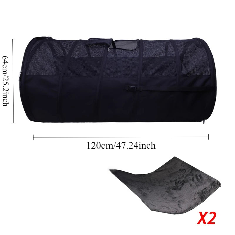 Foldable Car Mounted Dog Carriers Cage