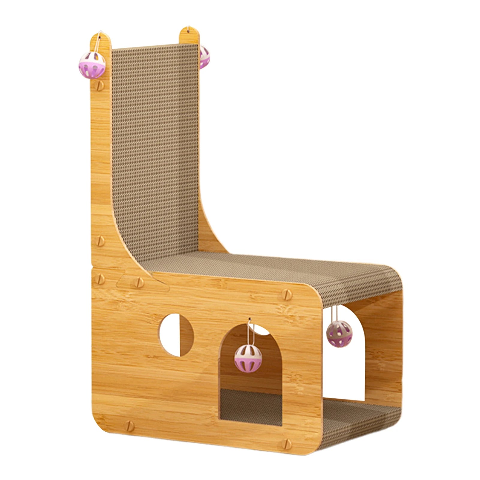 Funny Cat Scratcher House