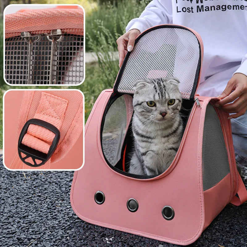 Pet Cat Backpacks Outdoor Travel