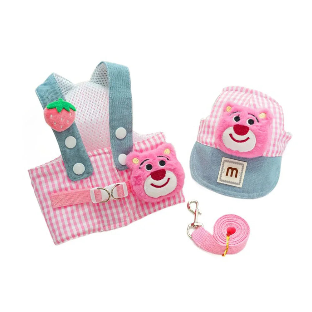 Cartoon Pet Harness Leash