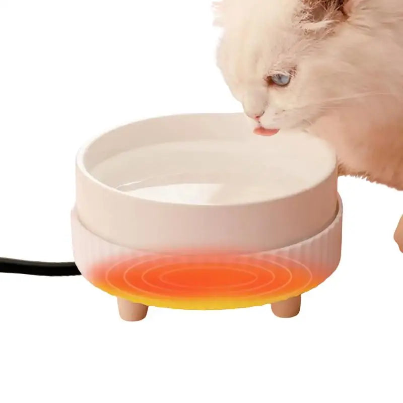 Heated Cat Bowl Rechargeable