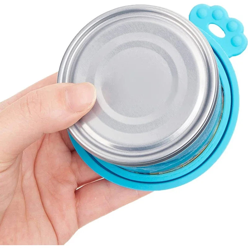 2pcs/set Reusable Pet Food Can Cover