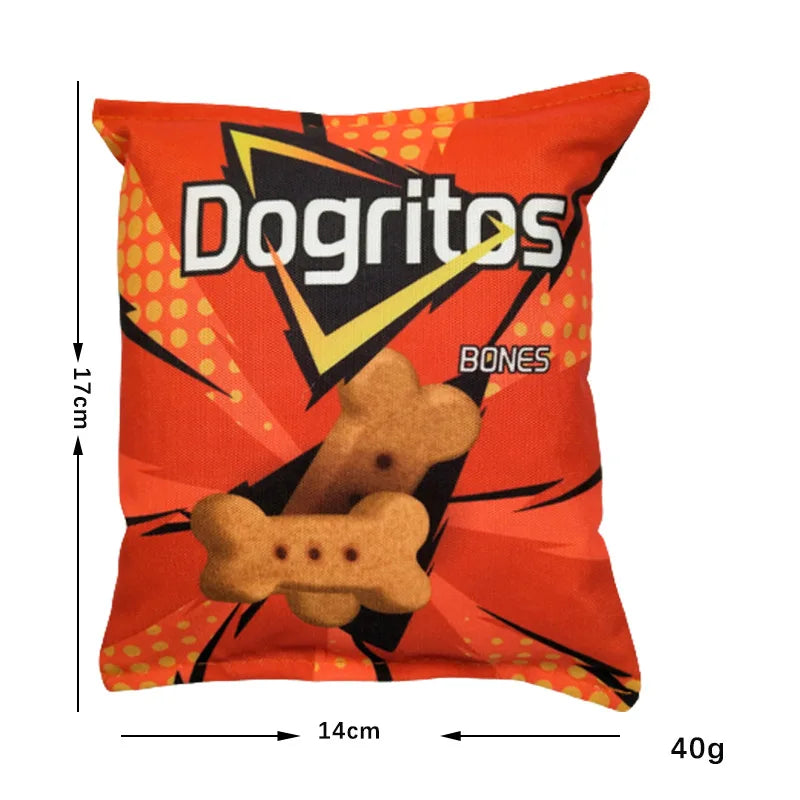 Funny Crisps Dog Toys
