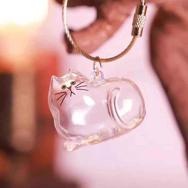 Ginger Cat Keychain Pendant