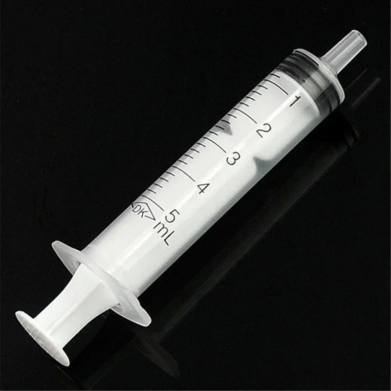10pcs Disposable Plastic 5ml Injector Syringe