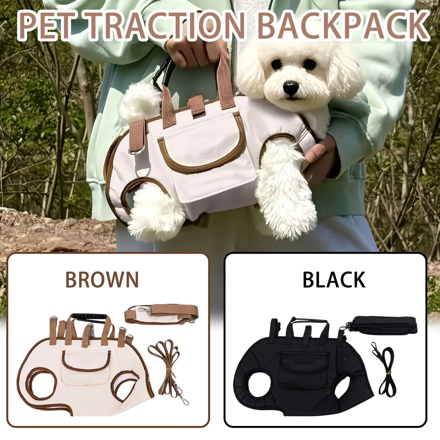 Portable Dog Bag Crossbody shoulder Bag