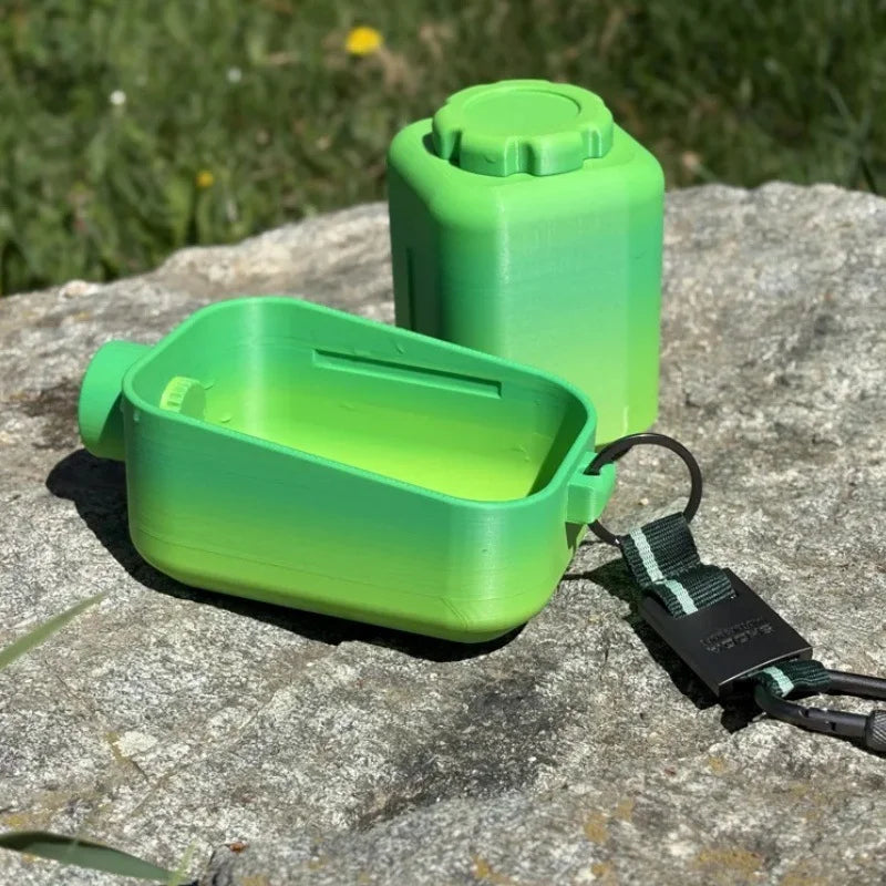 2-in-1 Dog Drinking Bowl and Snack Bowl