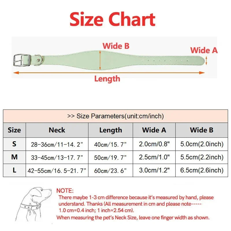 PU Pet Collar Adjustable Dog Collar