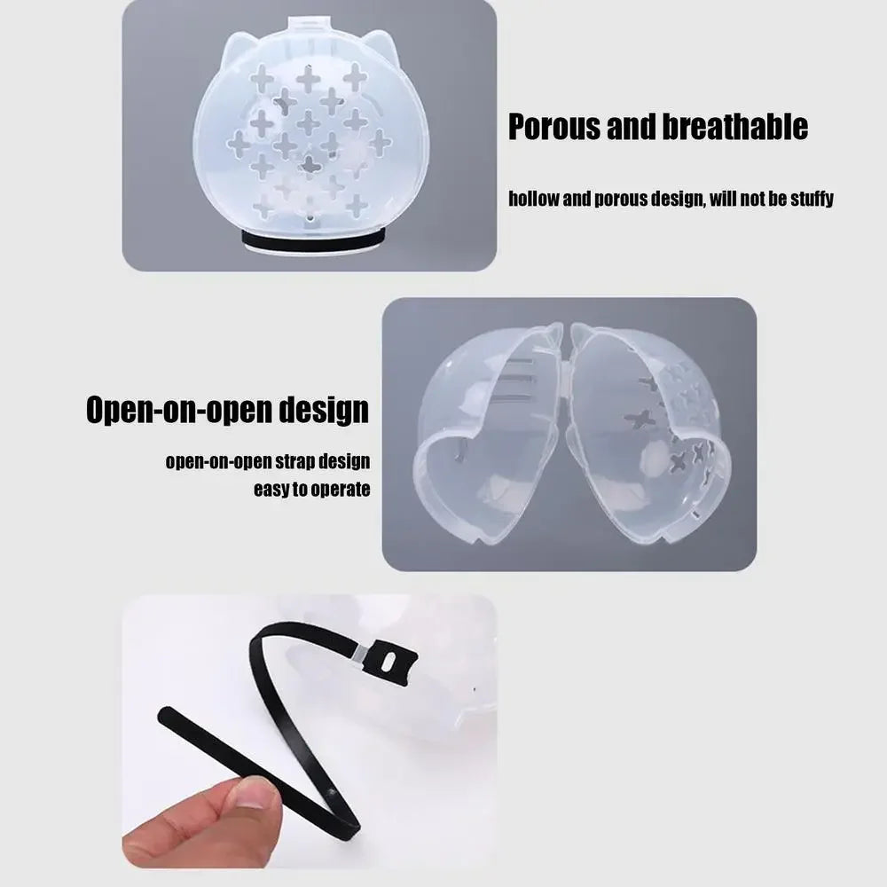 1Set Cat Muzzle Pet Grooming Cover