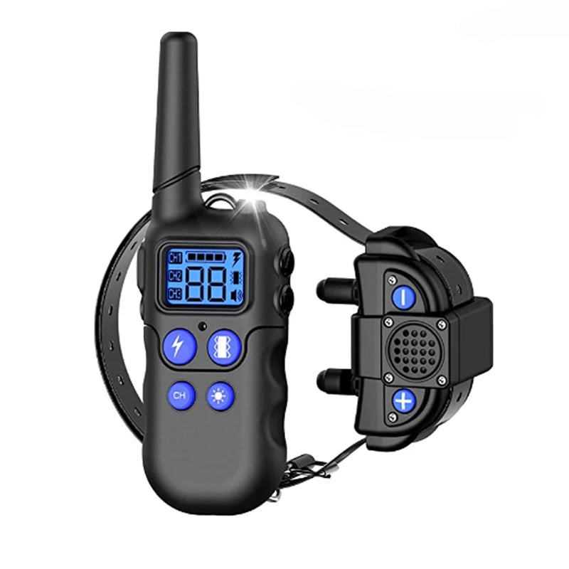2000m Walkie-Talkie Pet Dog Training Collar