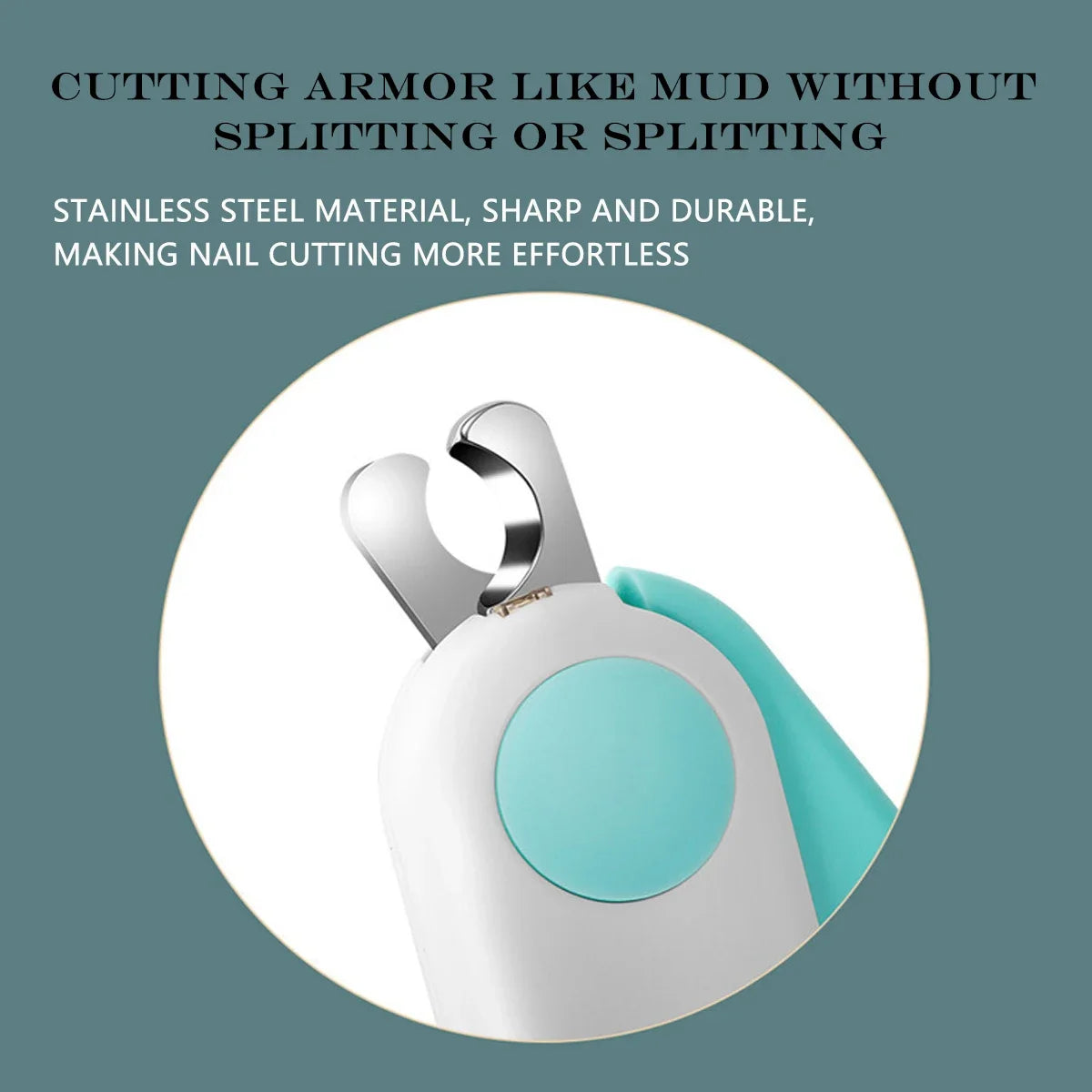 LED Light Cat Dog Nail Clipper