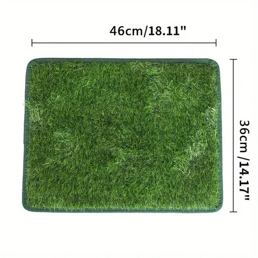 Artificial Grass Dog Toilet Puppy Cat Training Lawn Mat Pet Lawn Kitten Puppy Pee Grass Pad Kid Crawling Mat Dog Accessories