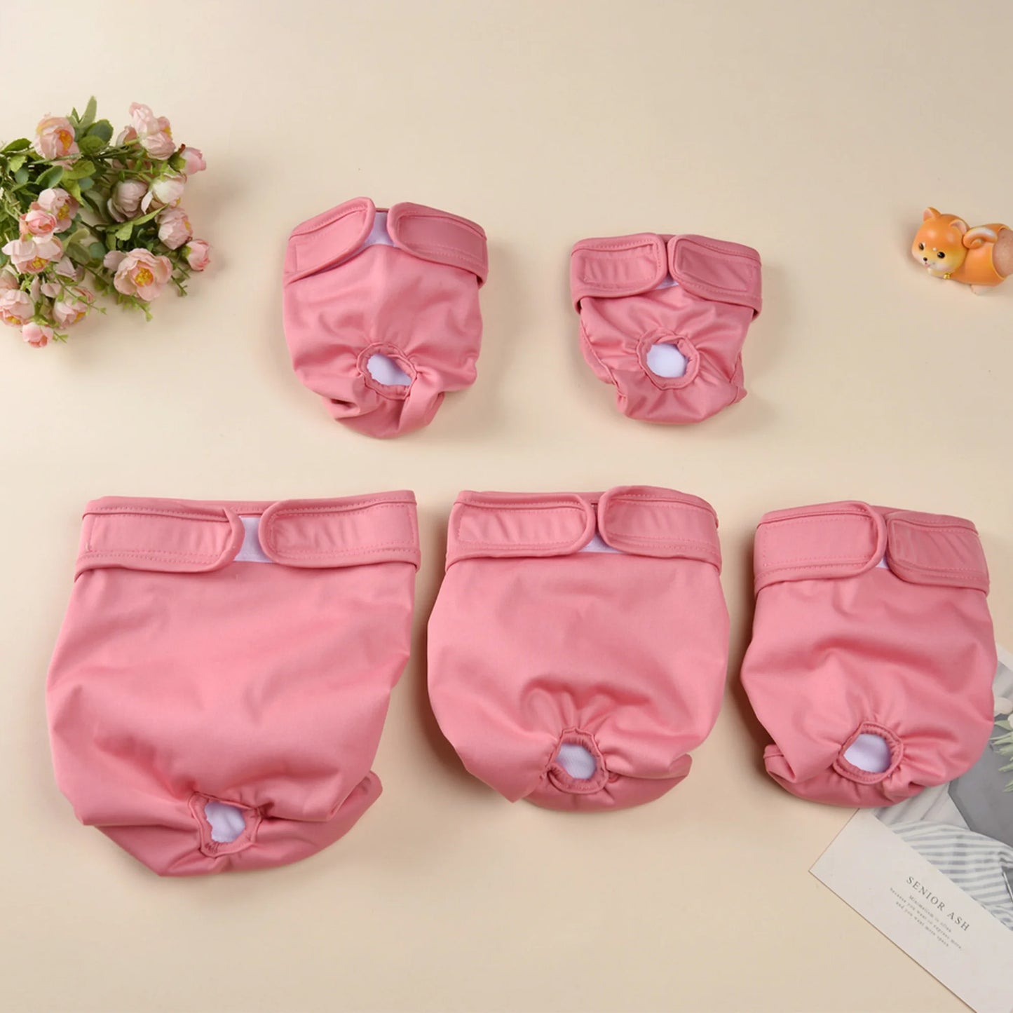 3Pcs Washable Female Dog Diapers
