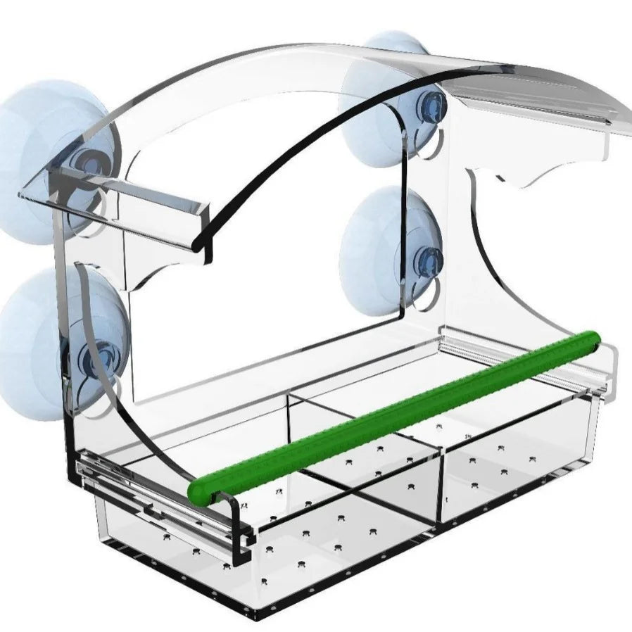 Acrylic Window Bird Feeder
