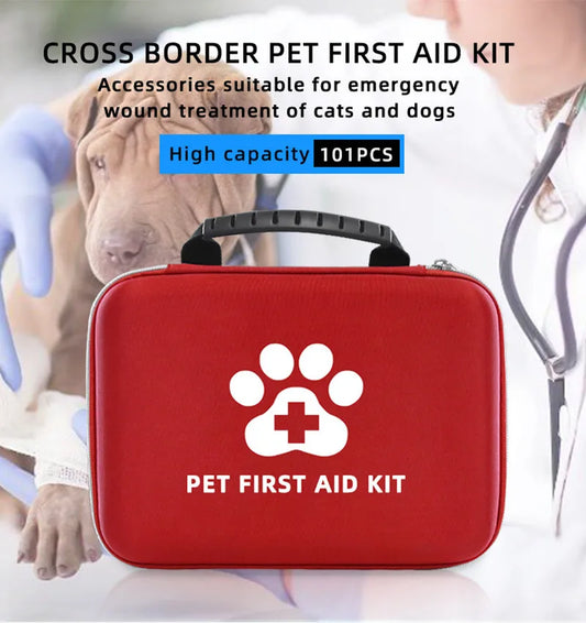 101pcs/194pcs Pet First Aid Kit