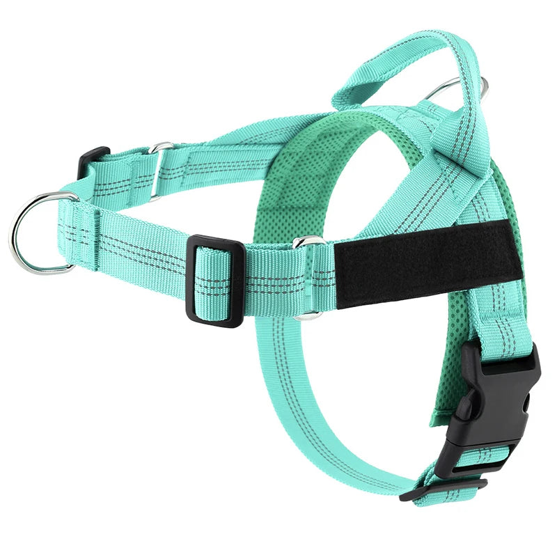 Personalized Reflective No Pull Harness