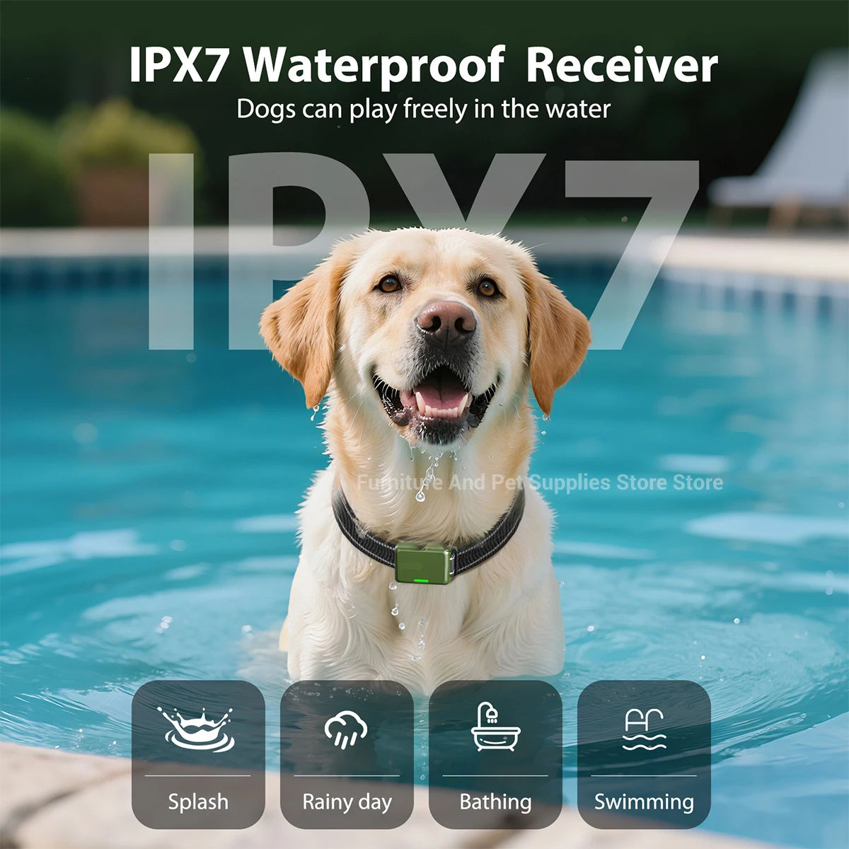 984Ft/300M Electric Dog Training Collar