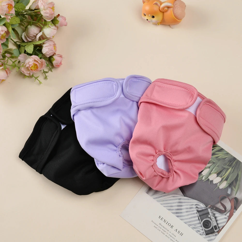3Pcs Washable Female Dog Diapers