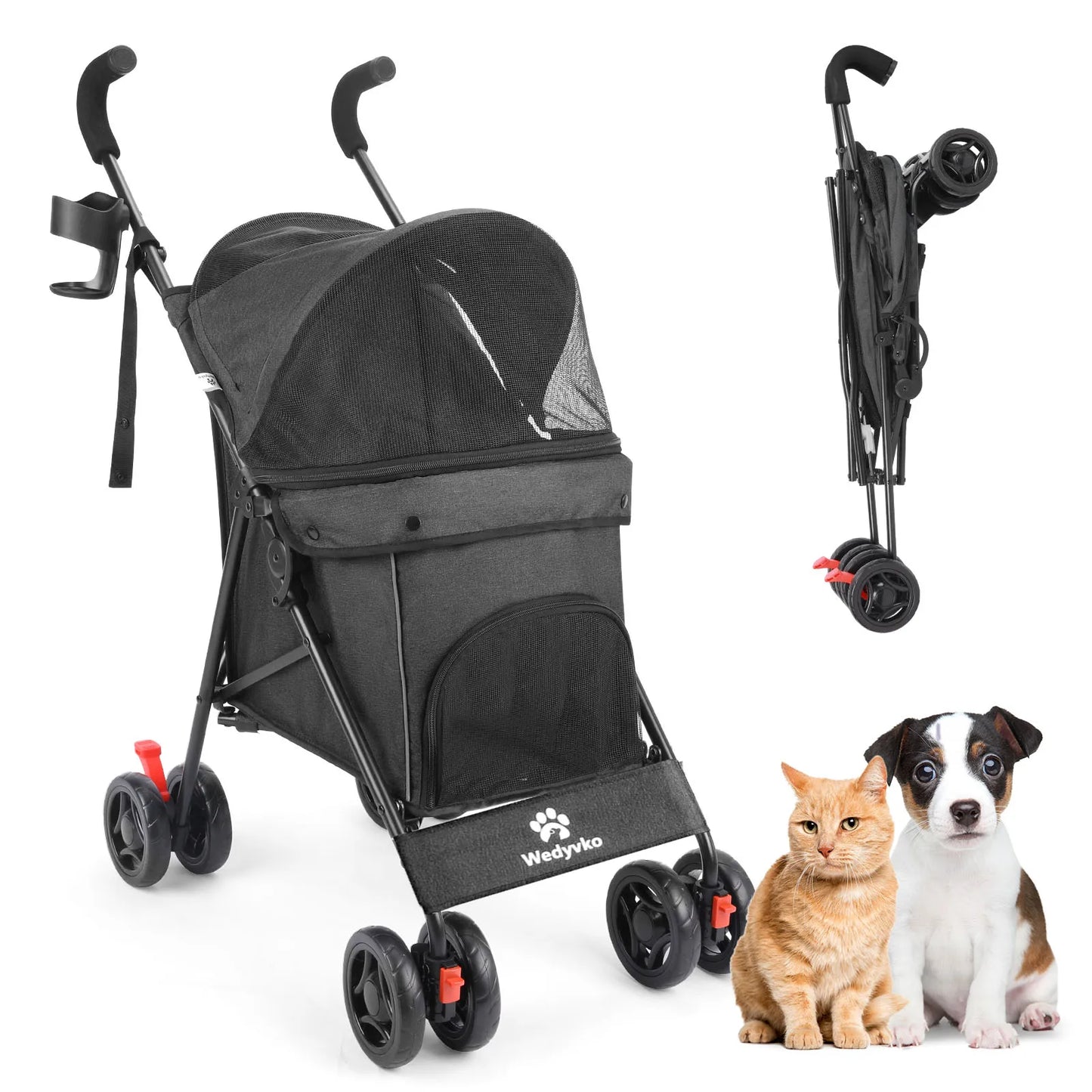Wedyvko Pet Dog Stroller
