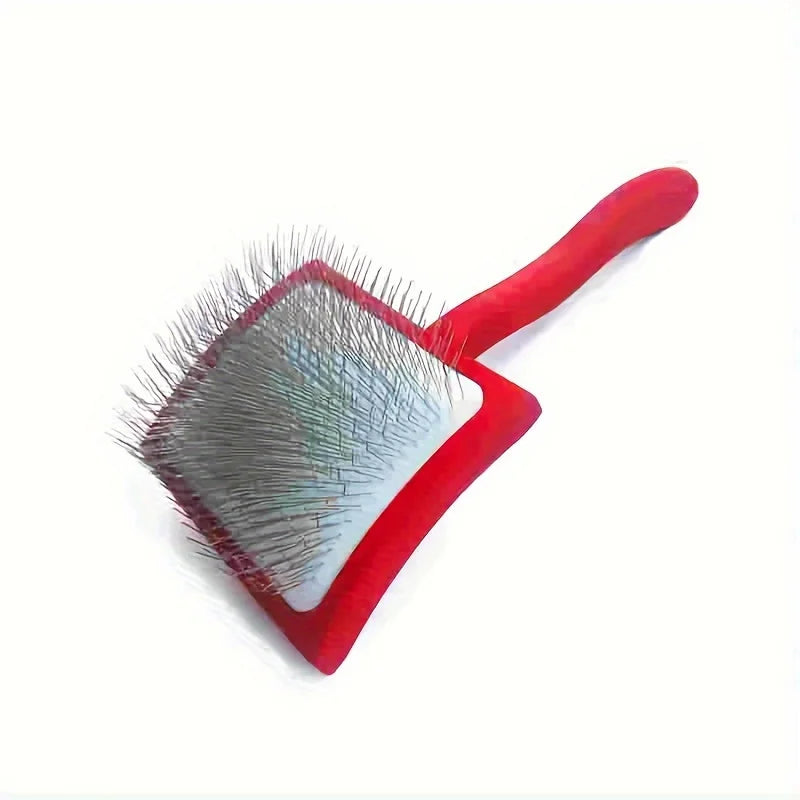 1Pc Extra Long Pin Dog Slicker Brush For Grooming Doodle Hair, Shedding Pet Grooming Brush for Cats and Dogs Combs