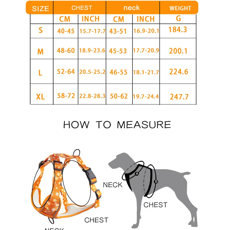 Dog Harness Traction Vest