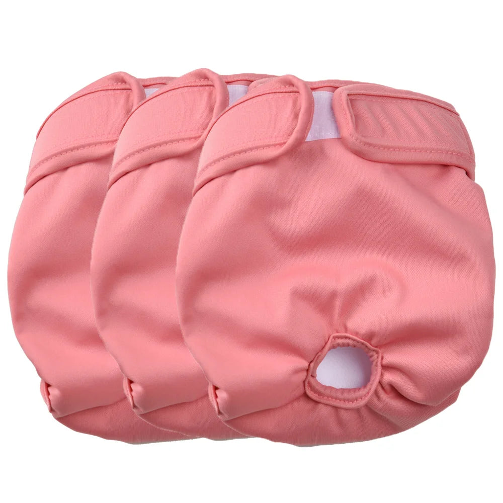 3Pcs Washable Female Dog Diapers
