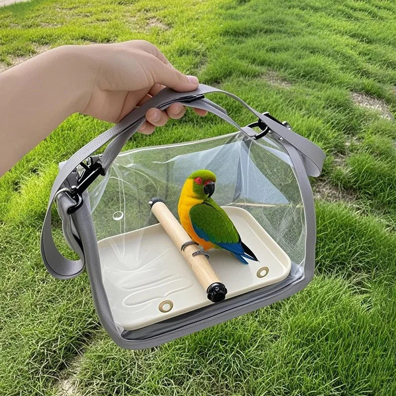Portable Bird Travel Bag With Stand
