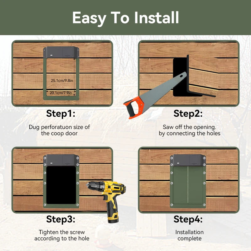 Automatic Chicken Coop Door