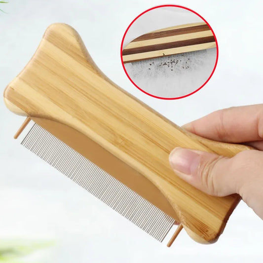 Dog Comb Bamboo