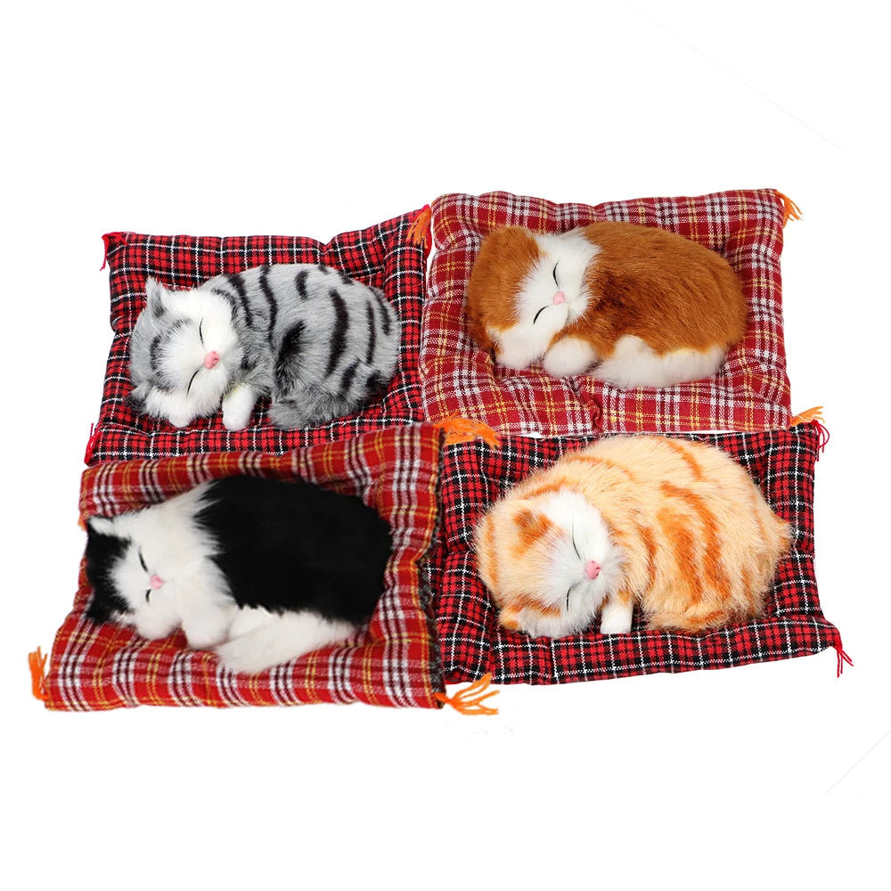 Lovely Plush Kittens Doll Toy