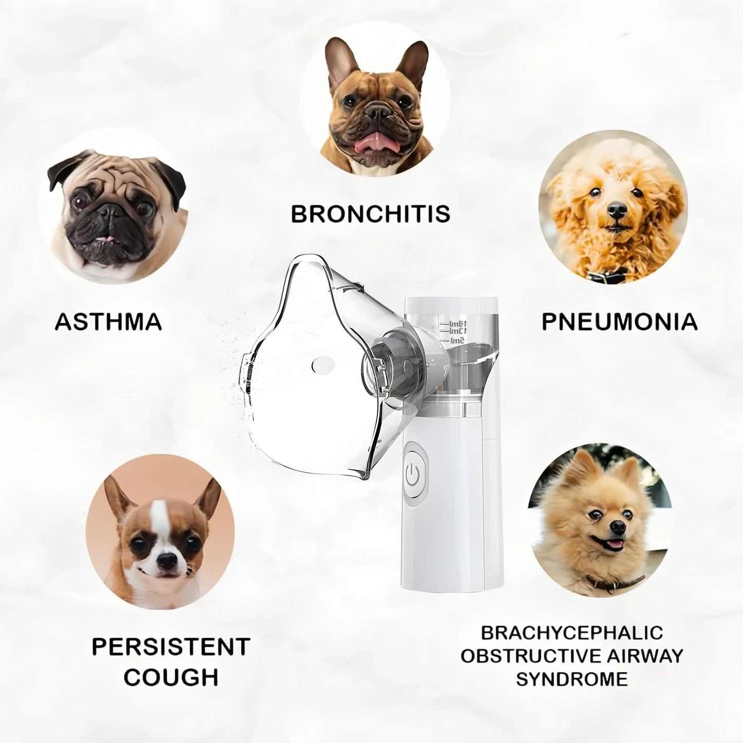 Pet Portable Nebulizer Machine