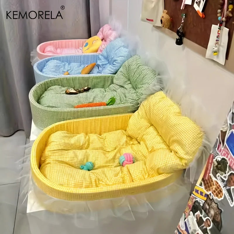 Gauze-edged Cat Princess Sofa Bed