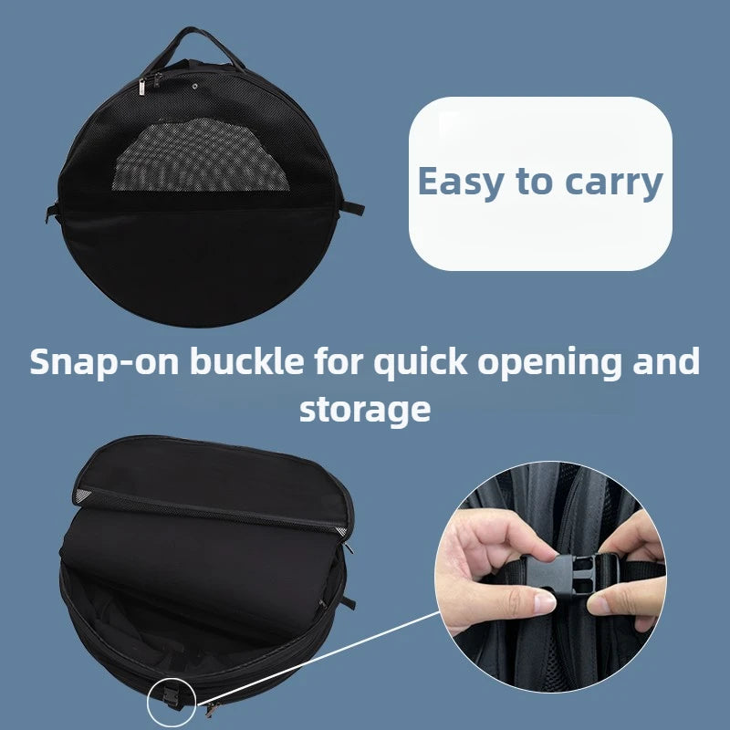 Foldable Car Mounted Dog Carriers Cage