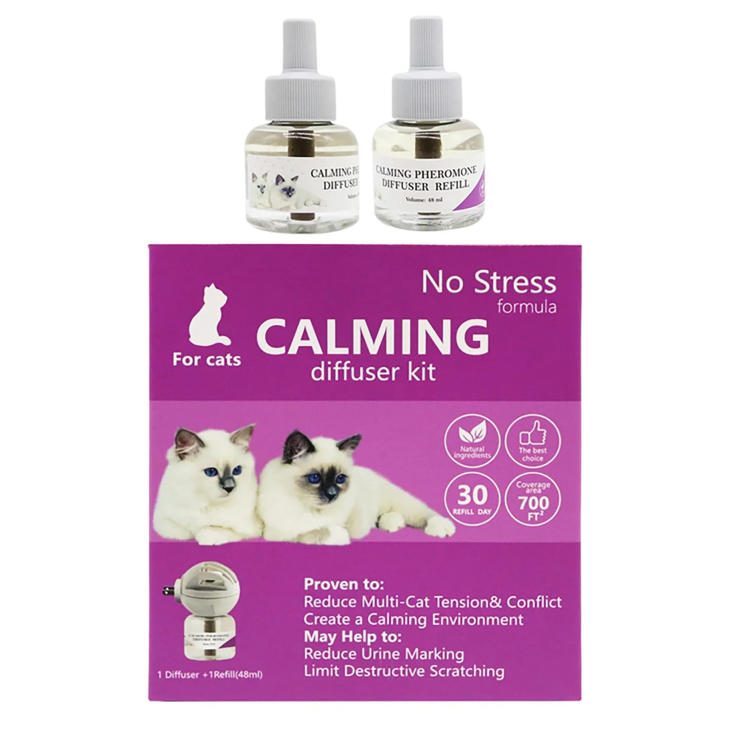 96ML 1 Diffuser 2 Soothing Liquid