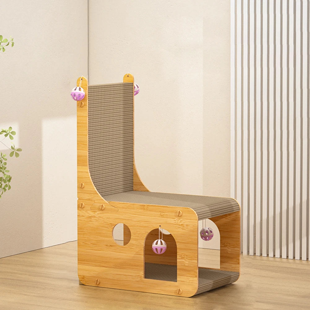 Funny Cat Scratcher House