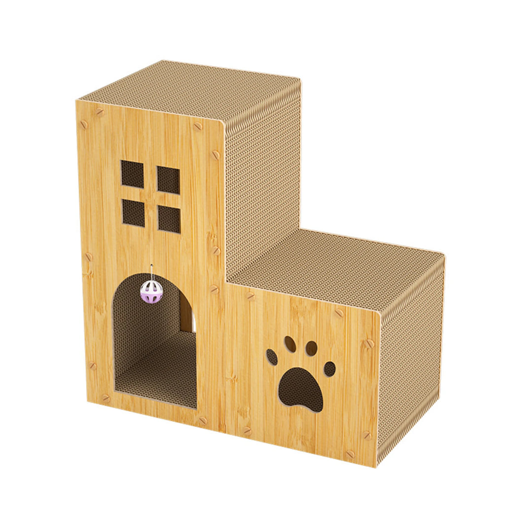 Funny Cat Scratcher House