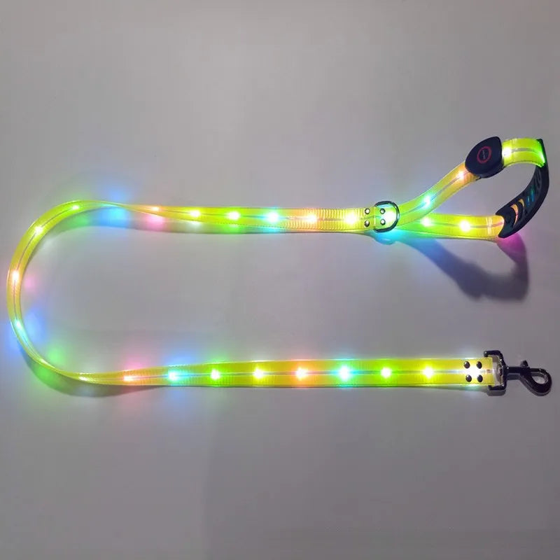 Pet Dog LED Light UP Leash
