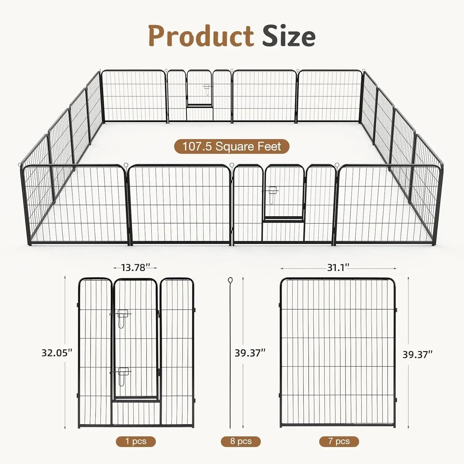 Dog Playpen Indoor or outdoor