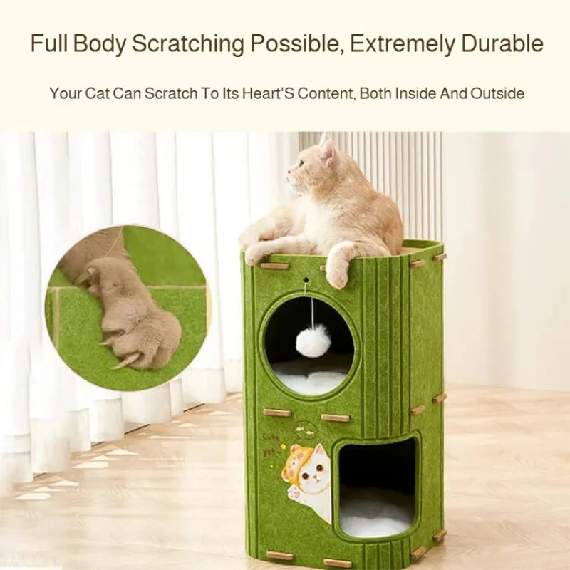 Indoor Cat Multi-Layer Cat Nest