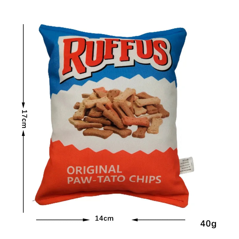 Funny Crisps Dog Toys