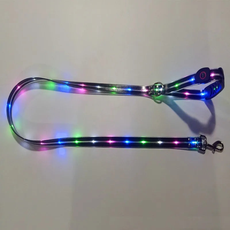 Pet Dog LED Light UP Leash