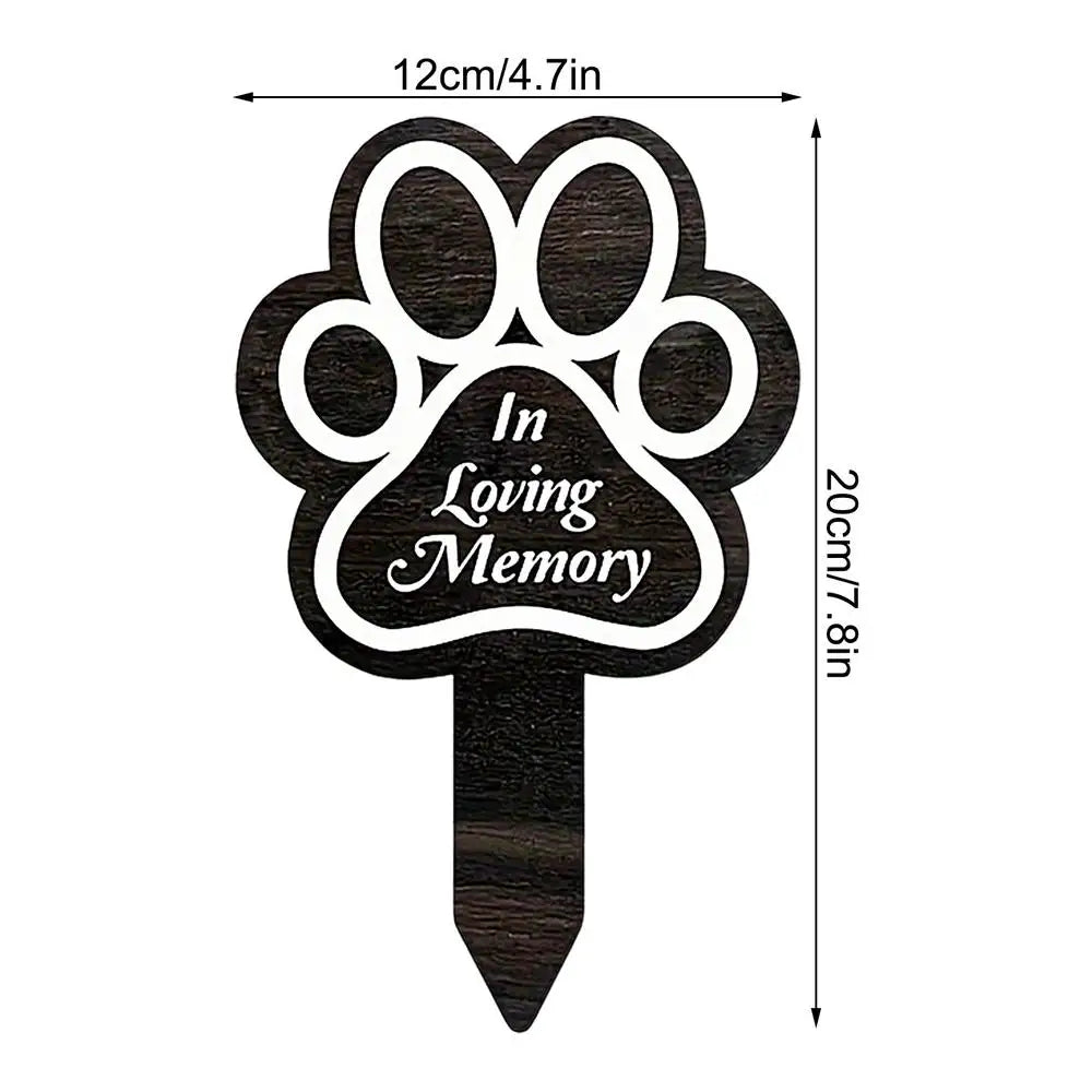 Dog Grave Marker